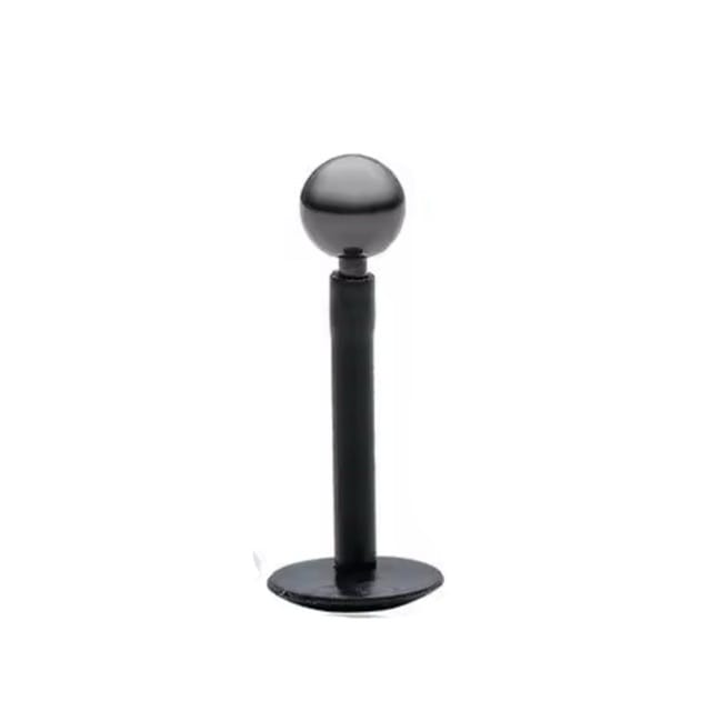 Bioplast Push Fit Steel Ball Top Labret Stud, Cartilage Tragus
