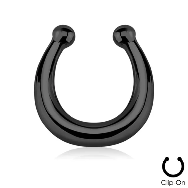 Septum Hanger Plain Non-Piercing Ring