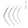 2PC Set Push Pin Curved Insertion Tapers for Threadless Jewellery