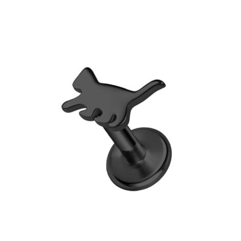 Labret Ear Cartilage Studs with Spooky Halloween Tops Threaded - Image 8