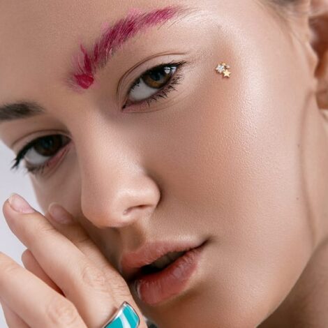 CZ Cluster Stars Internally Threaded Dermal Anchor Tops - Image 2