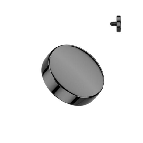 Implant Grade Titanium Flat Round Top Dermal/ Spare Internally Threaded - Image 5