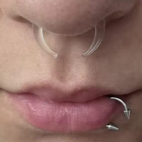 Crescent/ Pincher Taper Pairs with O-Rings for Septum, Earrings - Image 5