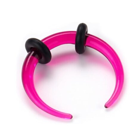 Crescent Pincher Acrylic Taper Pairs in Transparent Colours - Image 6