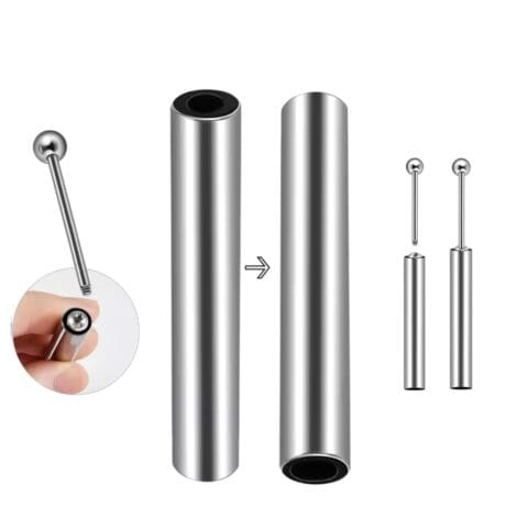 Ball Holder Steel Threading Tube for Balls and Gem Tops