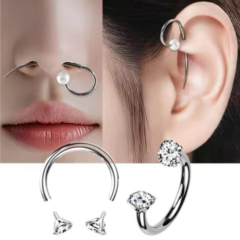 2PC Set Curved Insertion Tapers for Internally Threaded Jewellery - Image 3