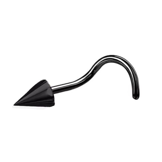 20G Spike Top, Screw and L-Bend Nose Rings