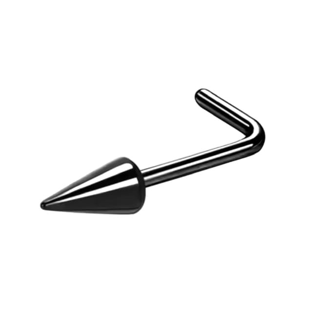 20G Spike Top, Screw and L-Bend Nose Rings