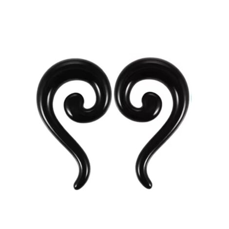 Acrylic Spiral Long Tail Hanger Taper Pairs - Image 11